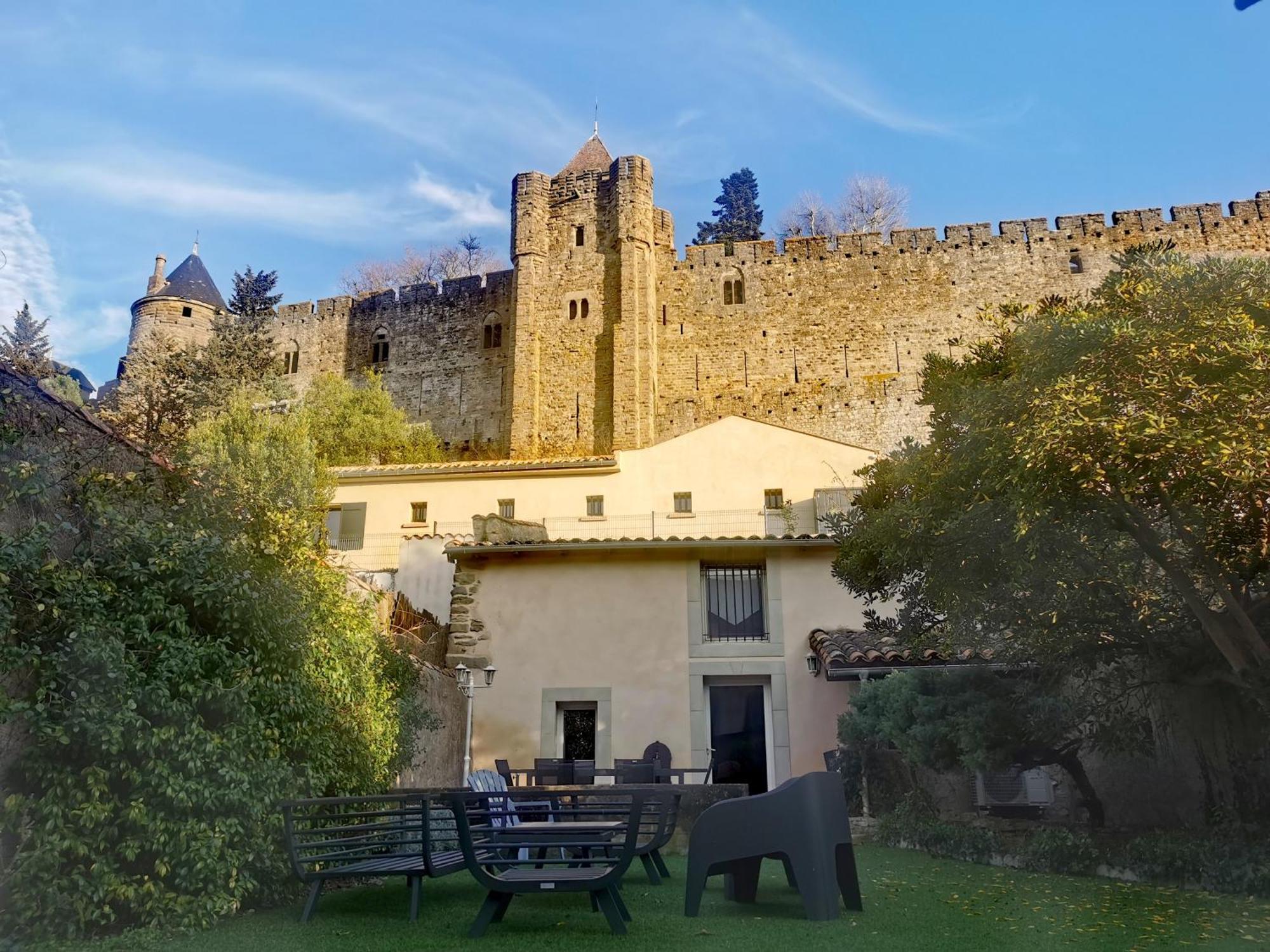 Le Petit Chai Niche Sous La Cite, Carcassonne Exterior foto